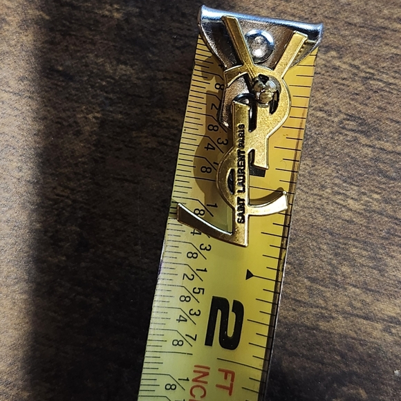 Gold Monogram Earrings #3 - Picture 3 of 3